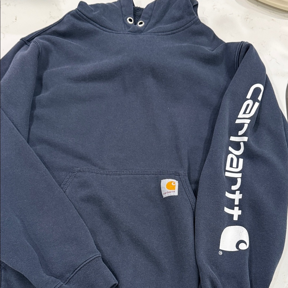 Carhartt Men's Dark Blue Hoodie